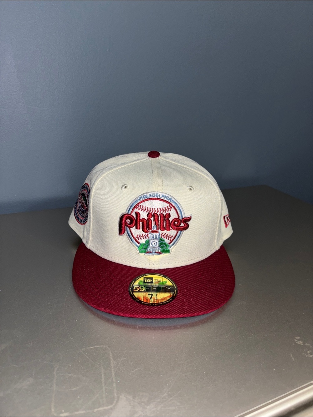 Philadelphia Phillies New Era 59FIFTY Fitted Hat 7 1/2